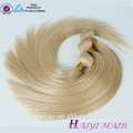 Jungfrau-Häutchen richtete Haar 613 eurasische Haar-Erweiterung gerade Remy menschliche blonde russische Haare